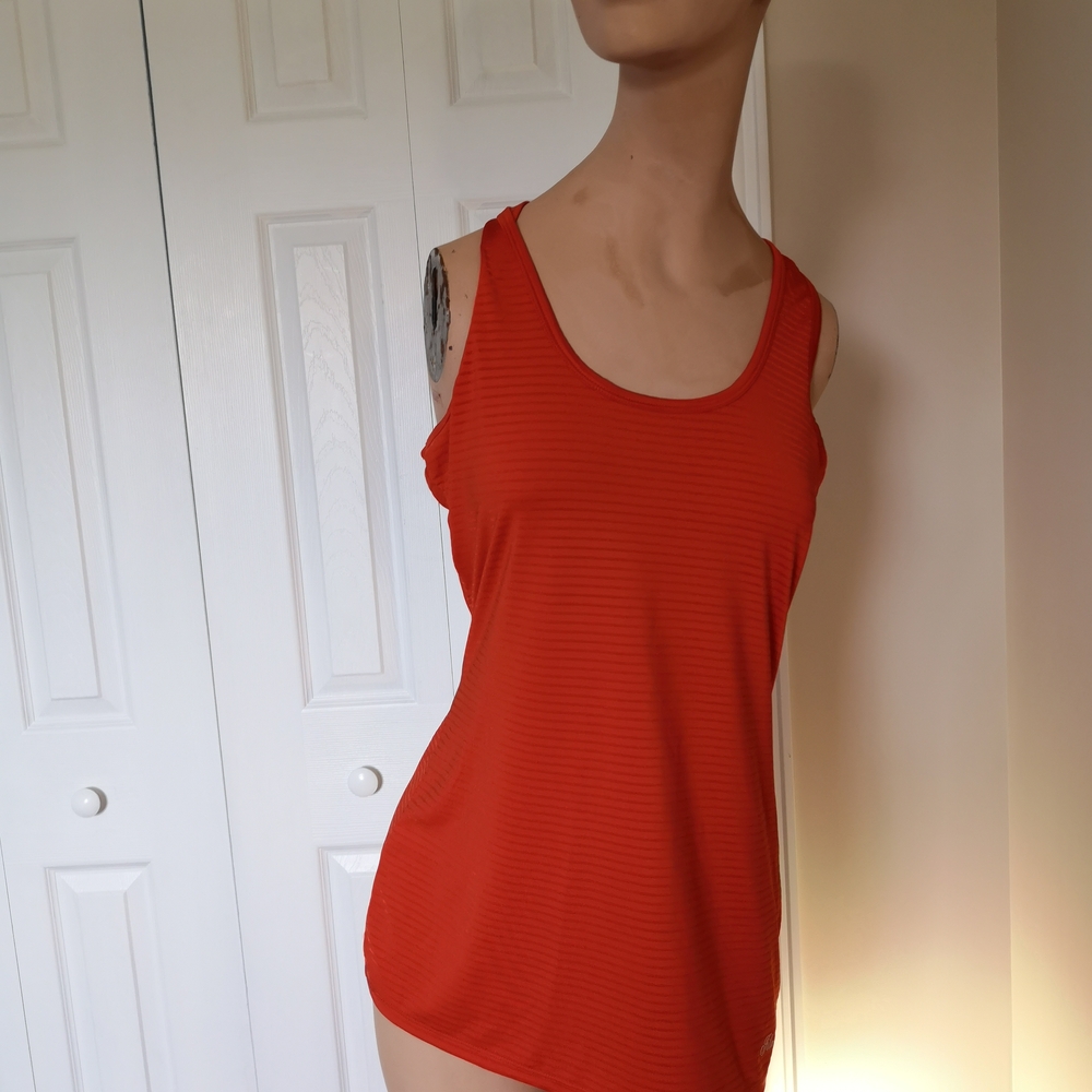 Fila Women's Orange Tank Top Size M